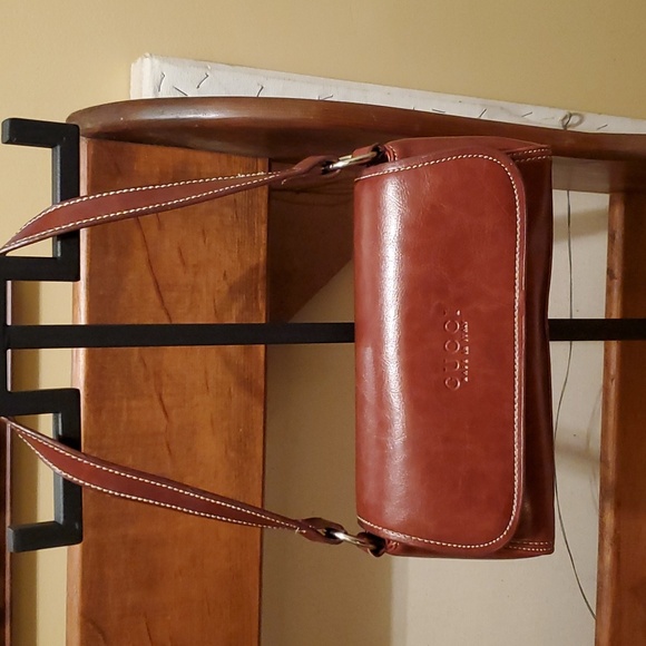 Gucci Handbags - 🌟CLEARANCE🌟 Vtg 1960s/70s Gucci Caramel Leather Handbag. Excellent.